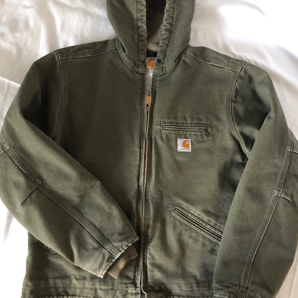 Women’s Green Carhartt Jacket